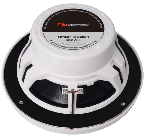 NAKAMICHI NMSP-E8057 8" COAXIAL 2-WAY MARINE SERIES BOAT SPEAKERS - Picture 11 of 12