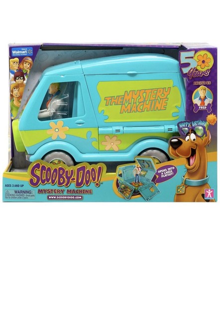 scooby doo mystery machine playset