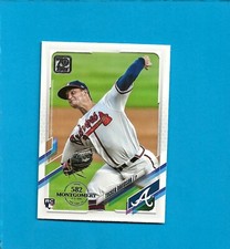 2021 Topps 582 Montgomery Club Foil Stamp #423 Tucker Davidson RC Atlanta Braves