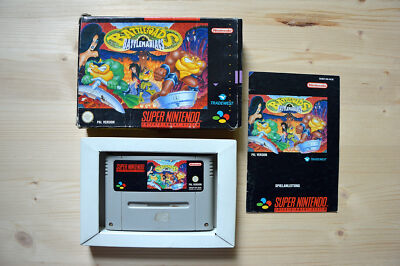 SNES - Battletoads in Battlemaniacs - (OVP, mit Anleitung)