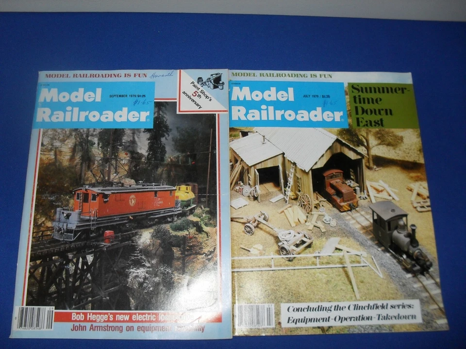 MODEL RAILROADER MAGAZINE - 1979 - VOLUME 46 - BULK LOT - Image 4 of 4