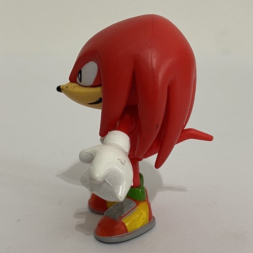 Sega Sonic Action Figure Sonic The Hedgehog Knuckles 2.5” Tomy Great Condition - Picture 4 of 8