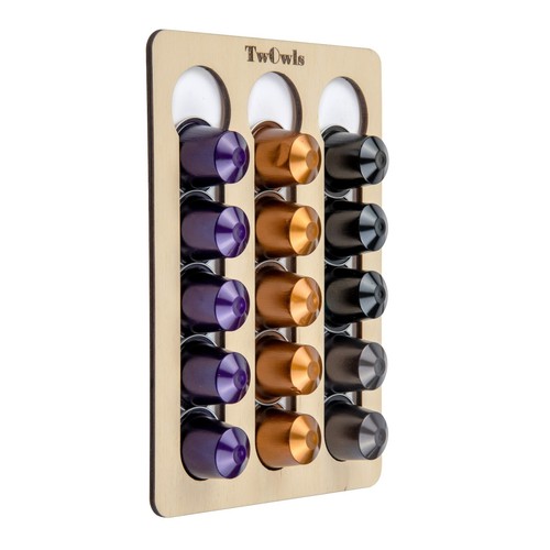 Kapseln Halter Wandhalterung Kapsel-Spender Rack Nespresso für 15 - 35 Kapseln - Bild 76 von 101