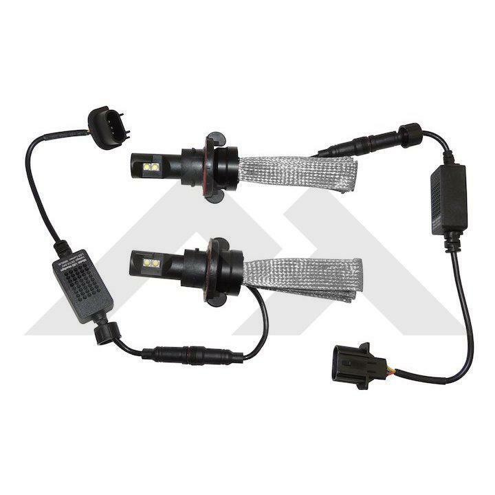 Ampoule LED H13 anti-éblouissement pour remplacer les phares halogènes jaunes