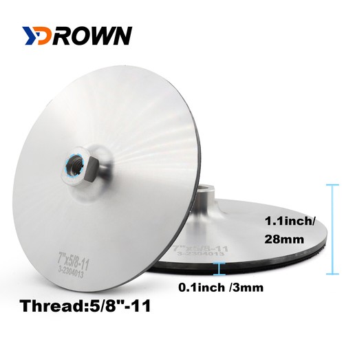 YDROWN Pad di supporto in alluminio con gancio e passante con filettatura 5/8-11 - Foto 29 di 29