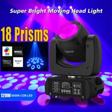 150W 18Prism LED Moving Head Light RGBW Gobo Beam Stage Lighting DJ Disco DMX512