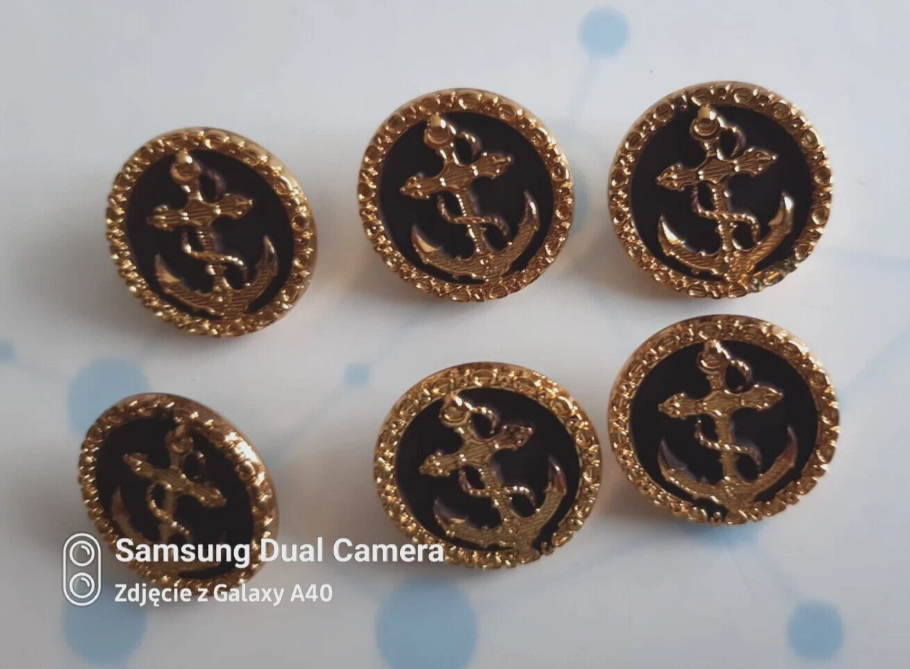 LOUIS VUITTON（LV） Prezzo bottone Louis Vuitton per 6 pz taglia 22 mm marrone oro