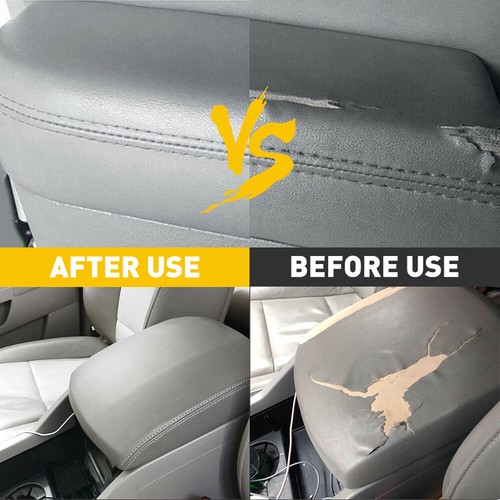 Door Panel & Center Console Lid Armrest Cover Gray For 2009-2015 Honda - Picture 5 of 8