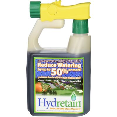 Hydretain Root Zone Moisture Manager, Hose End Application, 32 oz