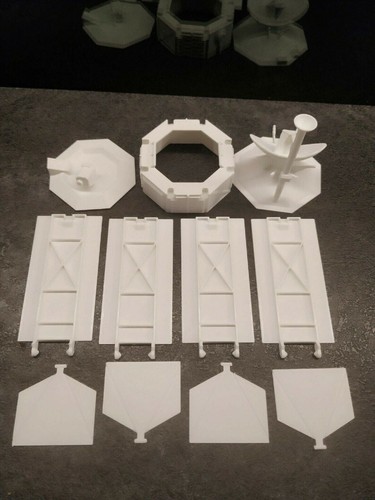 3d printed Mariner 4 spacecraft Mars Probe 1/5 - 第 7/11 張圖片