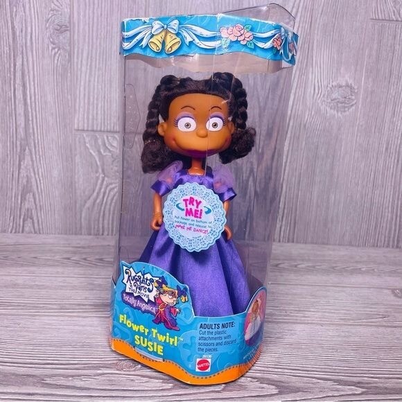 Nwt Vintage 2000s Rugrats Nickelodeon Mattel-Flower twirl Susie