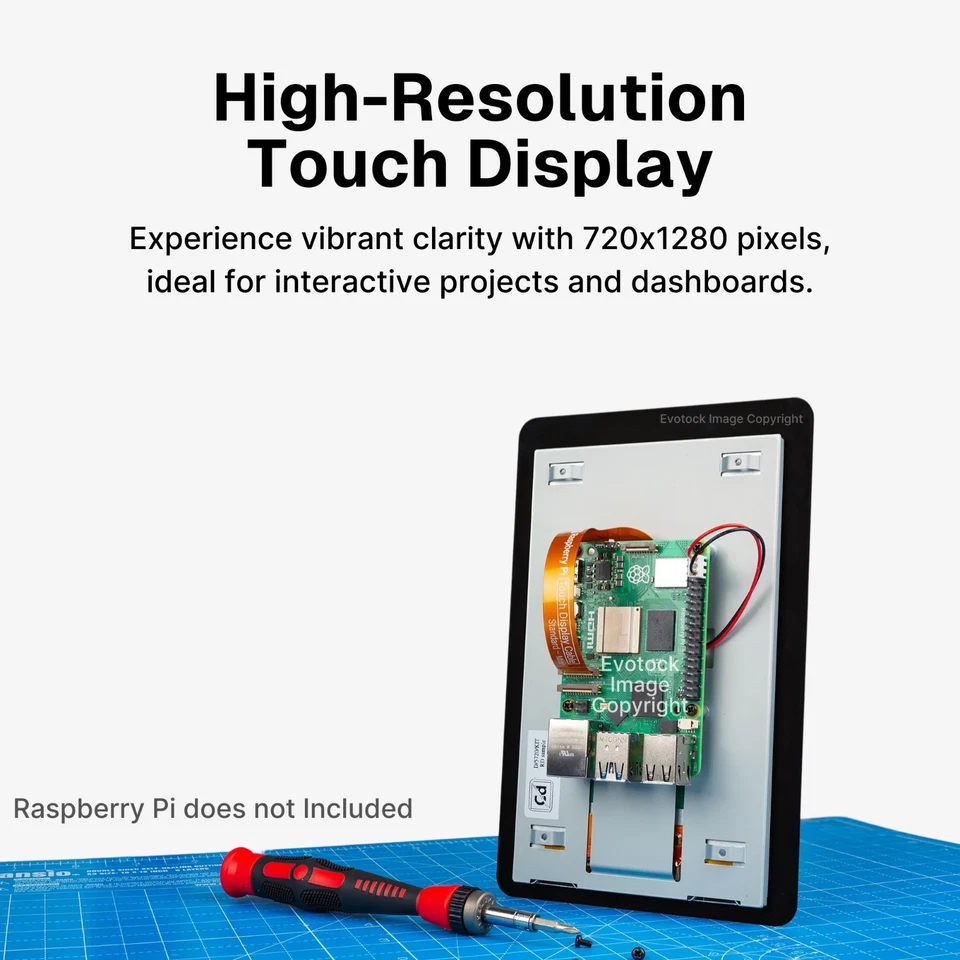 Raspberry Pi Touch Display 2 - 2024 Version - Image 3 of 4
