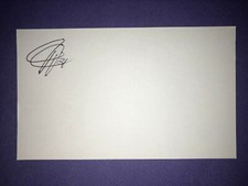 2019 BLUE JAYS: Trent Thornton, SIGNED 3x5 Card