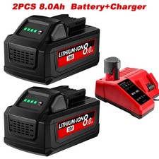 For M18 For Milwaukee 8.0Ah 8.0Ah 18V Extended Capacity Battery 48-11-1850