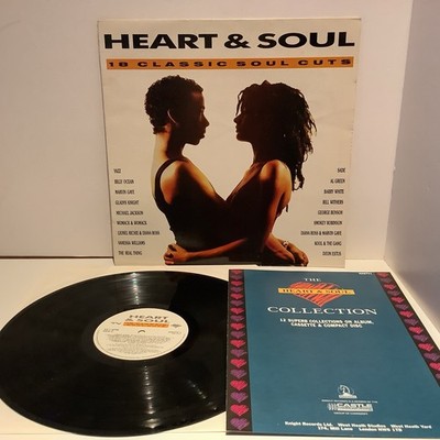 Heart & Soul, 18 Classic Soul Cuts, Various, 89 Polygram Vinyl Album