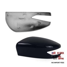 For Nissan Altima 2013-2018, Sentra 2013-2019 Left Mirror Cover  Left Black