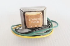 Stancor P-8385 Power Transformer 117V Primary 6.3V CT 0.3A Filament