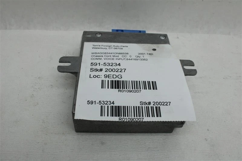 ORDENADOR ENTRADA VOZ BMW 528I M5 540I 2000 00 01 02 03 84416913352 1090207 Foto 4 de 4