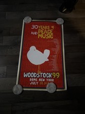 Woodstock 99 Festival Poster - July 23-25 30th Anniversary NEW OLD STOCK
