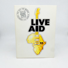 Live Aid 4-Disc DVD Box Set 2004 20th Anniversary Concert Queen U2 Bowie Madonna