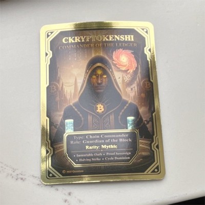  2025 Quantum CKRYPTOKENSHI Mythic  TRUE ENLIGHTENMENT   variant 