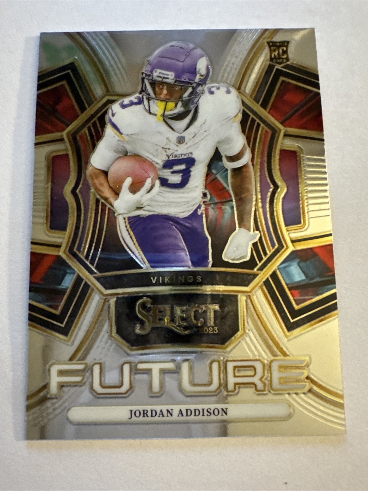 2023 Panini Select Future Jordan Addison RC #FUT-JAD Minnesota Vikings