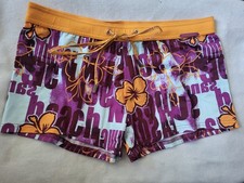 Bruno Banani Beach Party Swim Short - Purple / Orange - Size Medium - NWT