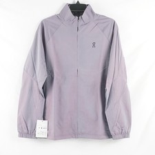 On Court Long Sleeved Lightweight Jacket In Iridescent Pink - Women's Size M