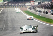 David Leslie Mauro Martini Jeff Krosnoff TWR Suntec Jaguar Jaguar - Old Photo 4