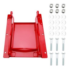 9X9 in Red Sliding Grain Gate For Feed Bin & Truck Unloading Manual Flow Control
