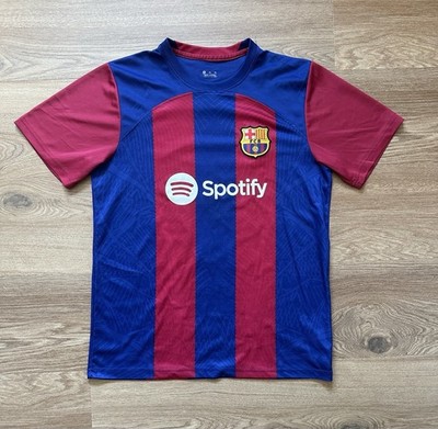 2023/24 Frenkie de Jong #21 FC Barcelona Home Soccer Jersey Kit Mens XL SEE PICS