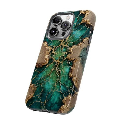For iPhone | Samsung Galaxy | Pixel Phone Case - Emerald Green Resin Cedar - 第 71/239 張圖片