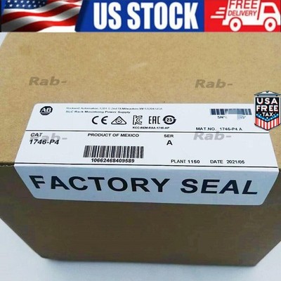 New Sealed Allen-Bradley 1746-P4 SER A SLC 500 Power Supply Module AB 1746-P4