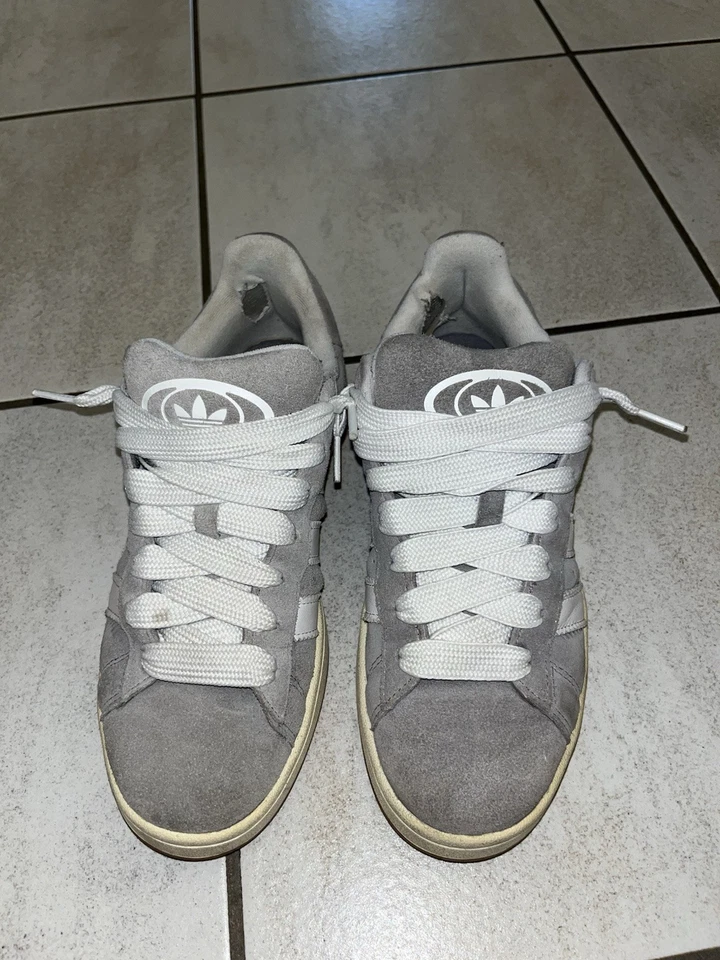 Adidas Campus Stoff Sneaker in grau Größe 42  Vintage Design sehr guter Zustand, Foto 3 von 5
