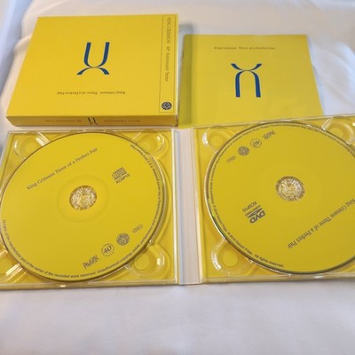 King Crimson Three of a Perfect Pair - CD  DVD 2x Disc Set VG+