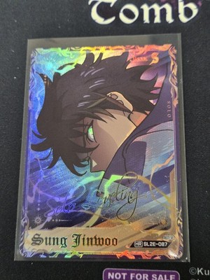 Solo Leveling Official Trading Card SL2E-087 [HR] SUNG JINWOO