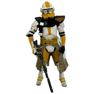 Star Wars Revenge Of The Sith Clone Commander Bly 3.75'' Figure Complete Hasbro
