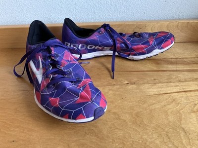 Brooks Track Mach 16 Cross Country Purple Running Sneakers Women's Size 9.5