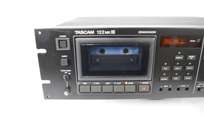 Tascam 122 MKIII MK3 Professional 3-Head Cassette Deck Tested