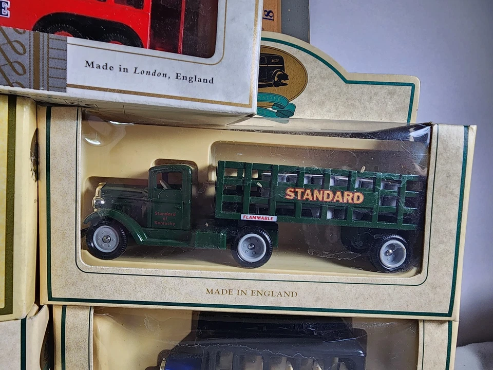 批量 5 件 Lledo Days Gone 压铸卡车和公共汽车 带盒 - 两个月亮派车 — 第 4/4 张图片