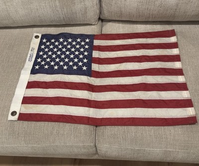 VTG Annin Nyl-Glo USA Flag 100% Nylon Bunting Made in USA Since 1847 4th of July