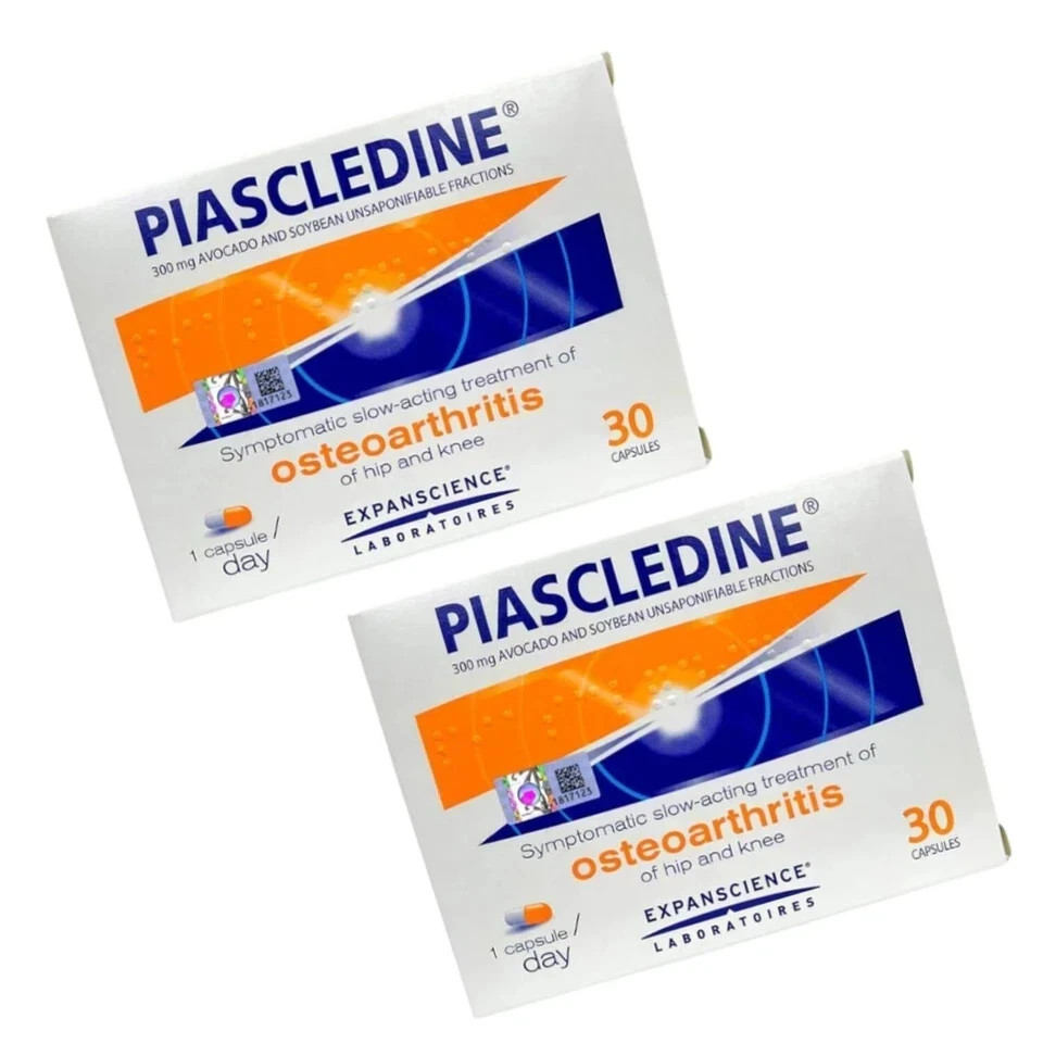 4 X Piascledine 300mg 30 Capsules Anti-rheumatic Osteoarthritis Joint-Pains