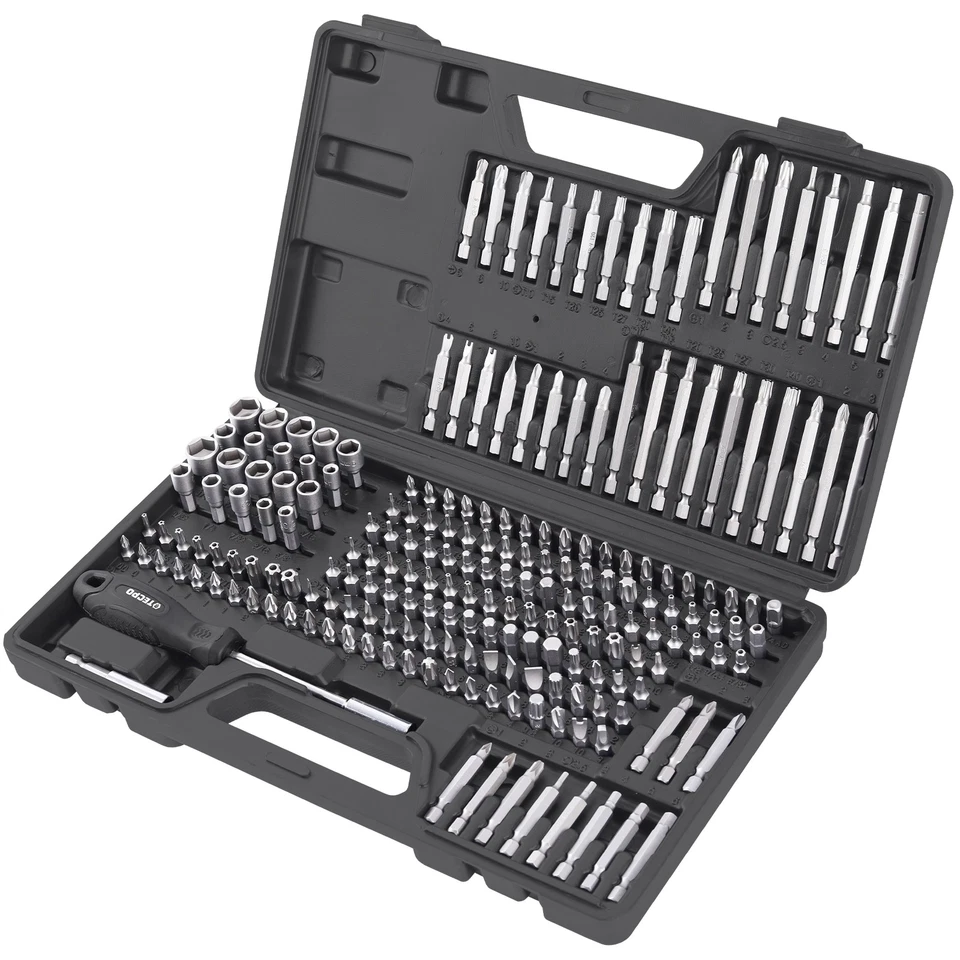 TECPO BITSET BITSATZ 208-tlg BIT SATZ SPEZIALBITS BITBOX BITSORTIMENT + KOFFER - Bild 4 von 4