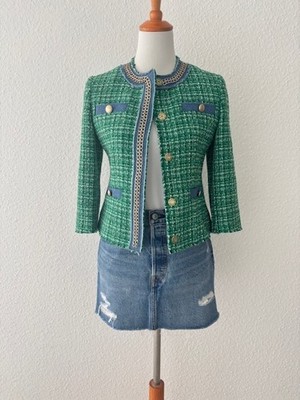 Liu Jo Blazer, Jacke, Grün, Gr. XS, NP: 349 