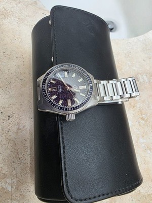 Zelos BLACKTIP AUTO DIVE WATCH 200M TITANIUM AVENTURINE 