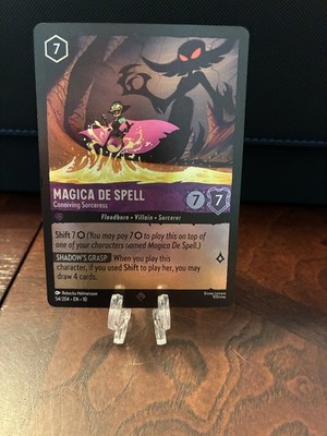 Magica De Spell - Conniving Sorceress 54/204 Whispers in the Well Cold Foil NM