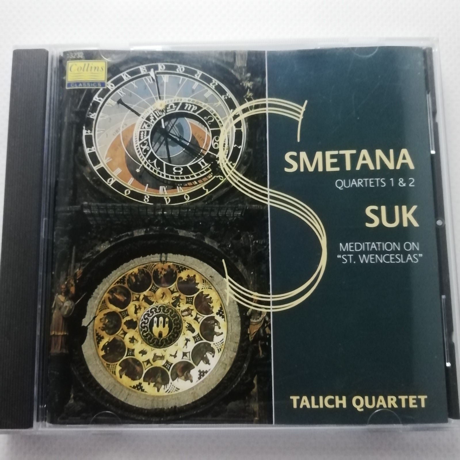 Smetana: String Quartets 1 & 2 etc. / Talich Quartet / Collins CD 13232