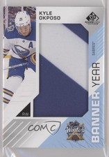 2018 Upper Deck SP Game Used Banner Year: Winter Classic Kyle Okposo #BWC-KO 1vd