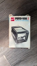Vintage GAF Pana-Vue 2 Lighted 2x2 Slide Viewer Works Tested