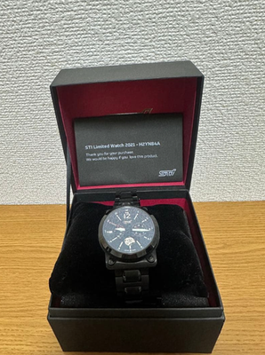 STI Limited Watch 2021 H2YN84A 300pcs Automatic Watch Subaru Japan 